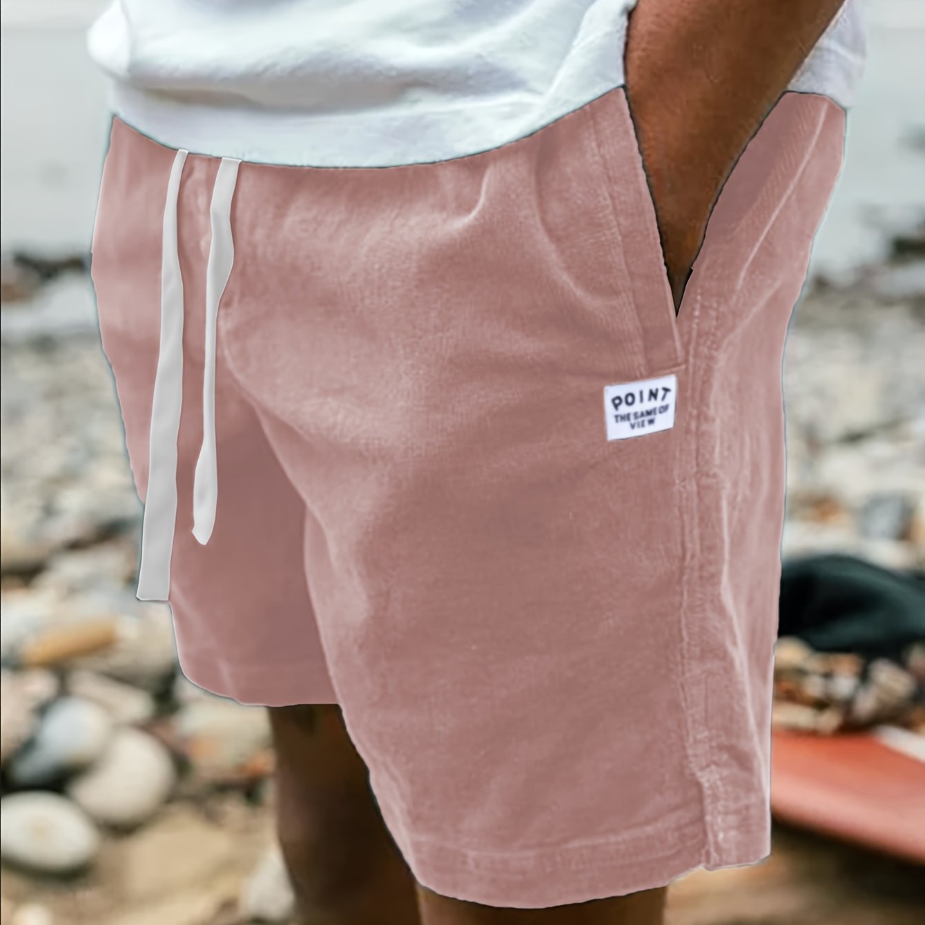 BRAIN™ | Ribbed Drawstring Shorts