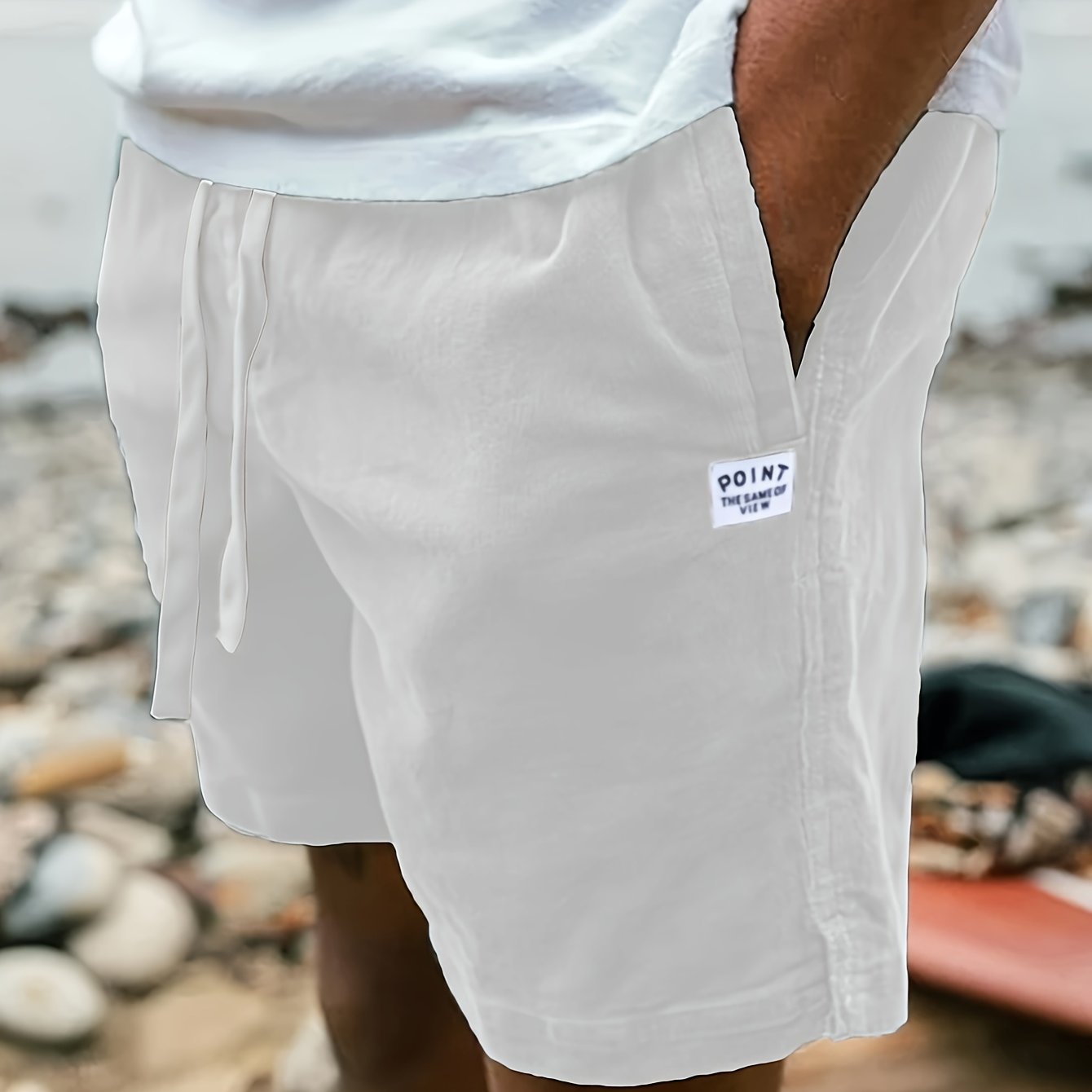 BRAIN™ | Ribbed Drawstring Shorts