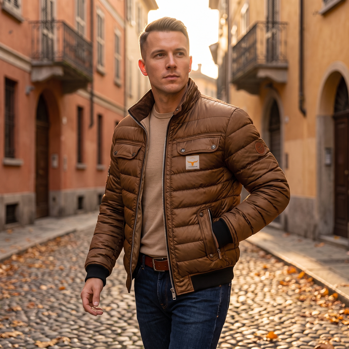 BRIAN™ | Dario Vintage Jacket with a Bold Character