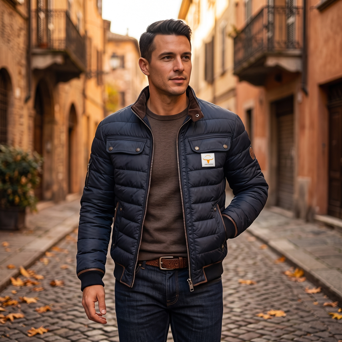 BRIAN™ | Dario Vintage Jacket with a Bold Character