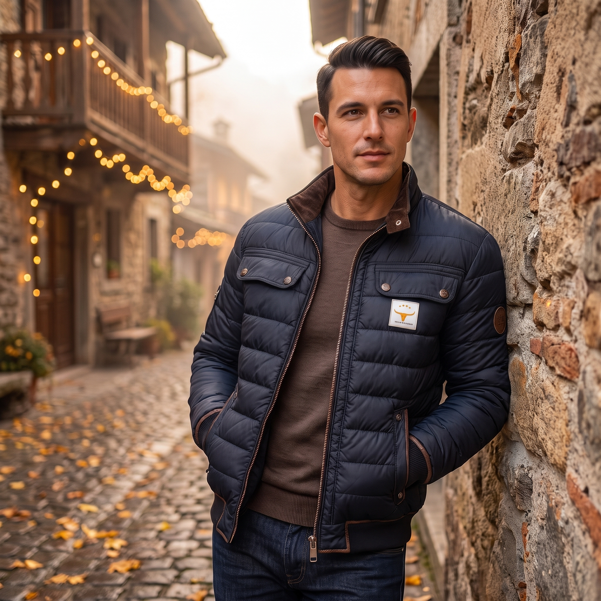 BRIAN™ | Dario Vintage Jacket with a Bold Character