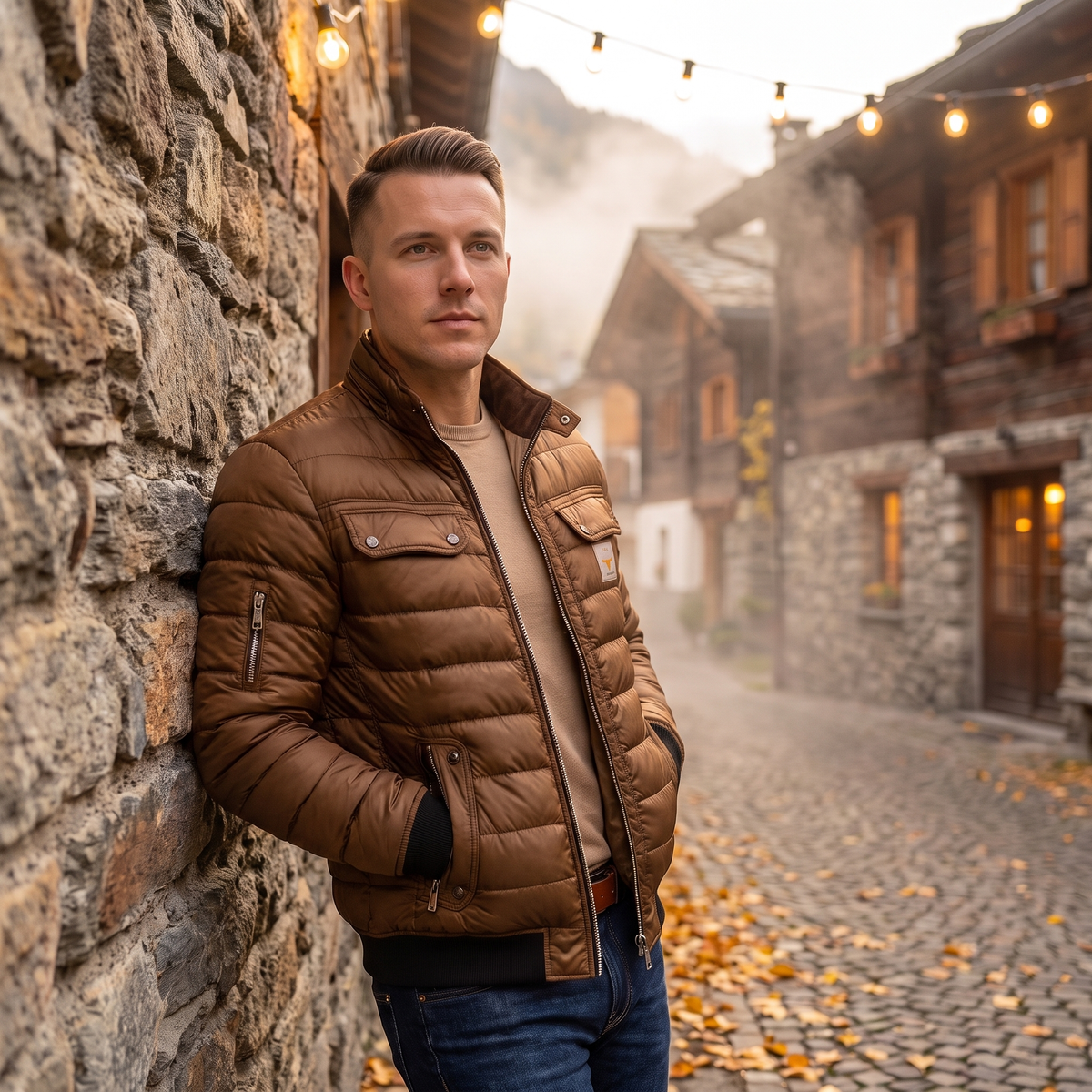BRIAN™ | Dario Vintage Jacket with a Bold Character