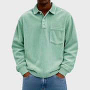 BRAIN™ | Long-Sleeve Corduroy Shirt