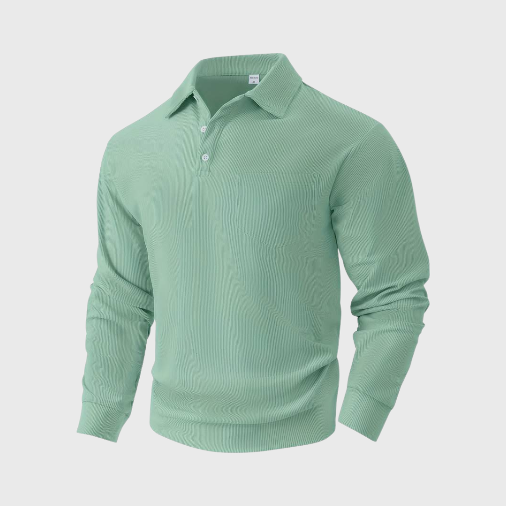 BRAIN™ | Long-Sleeve Corduroy Shirt