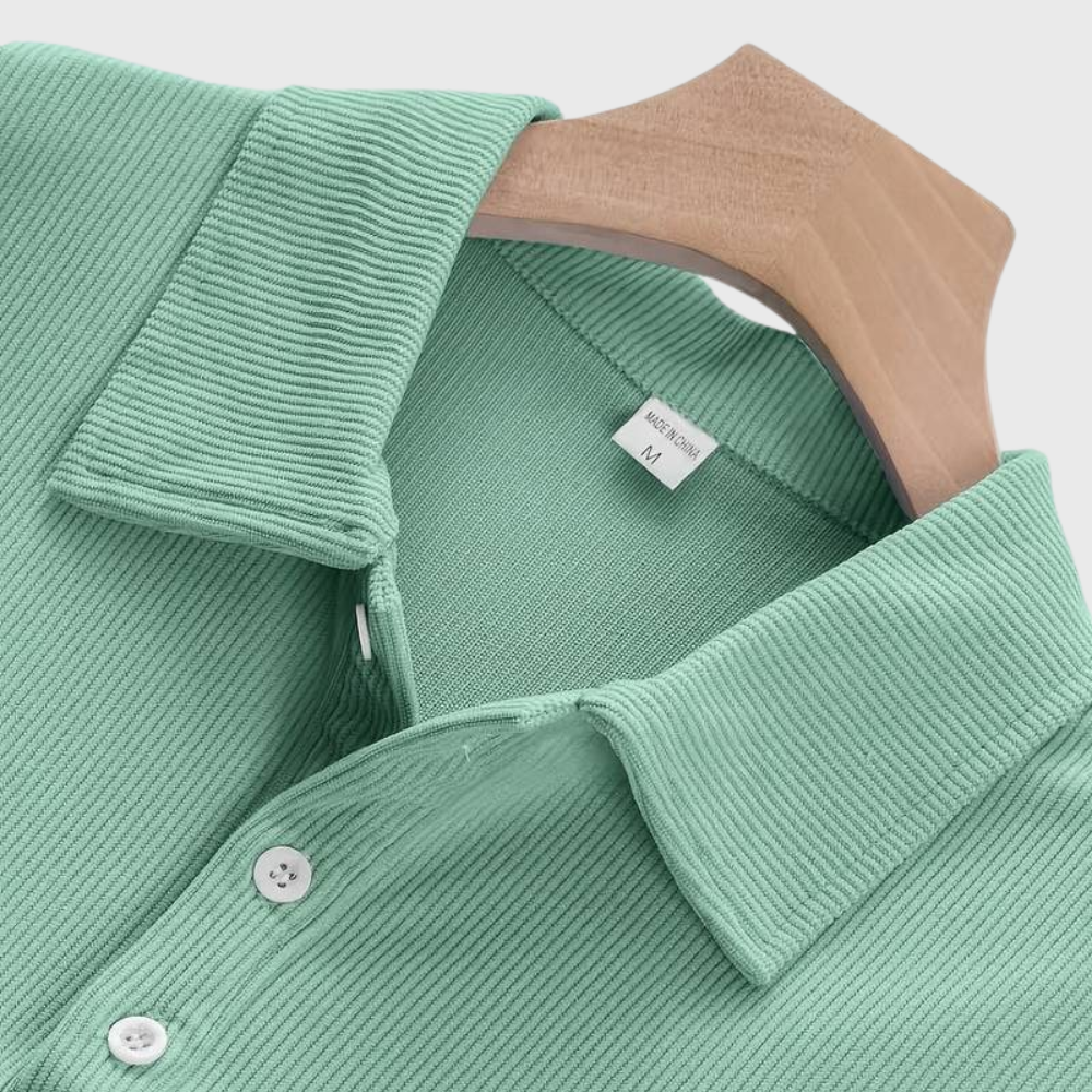 BRAIN™ | Long-Sleeve Corduroy Shirt