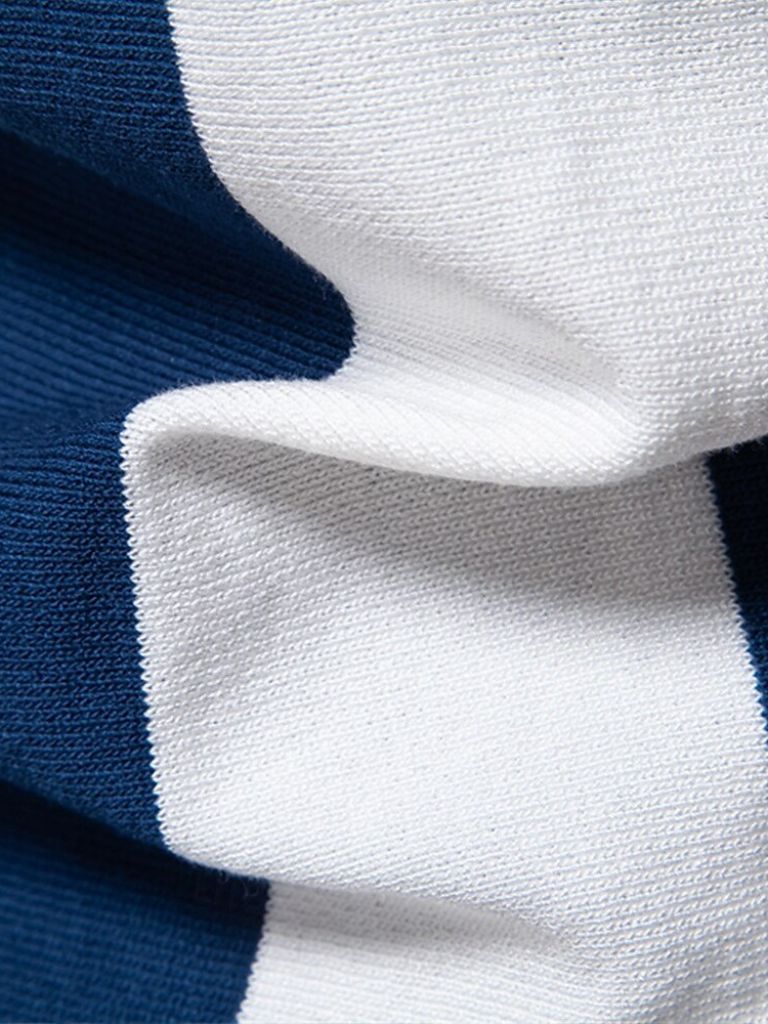 BRAIN™ | Striped Zip Polo