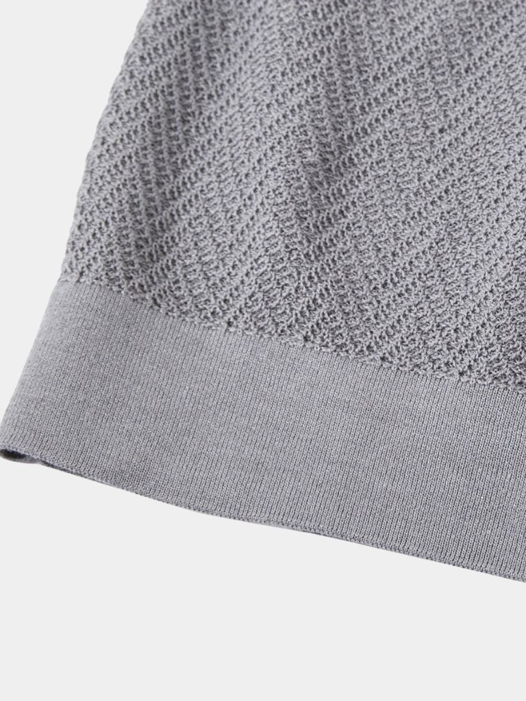 BRAIN™ | Chevron Knit Polo