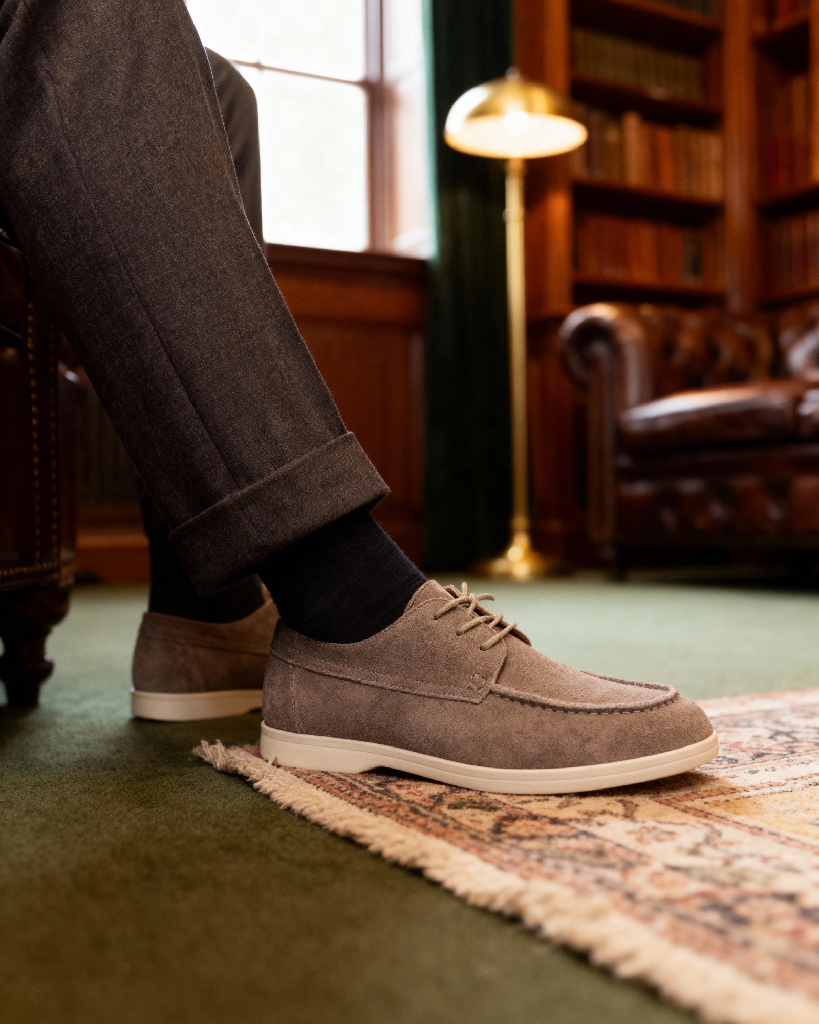 BRAIN™ | Suede lace-up shoes