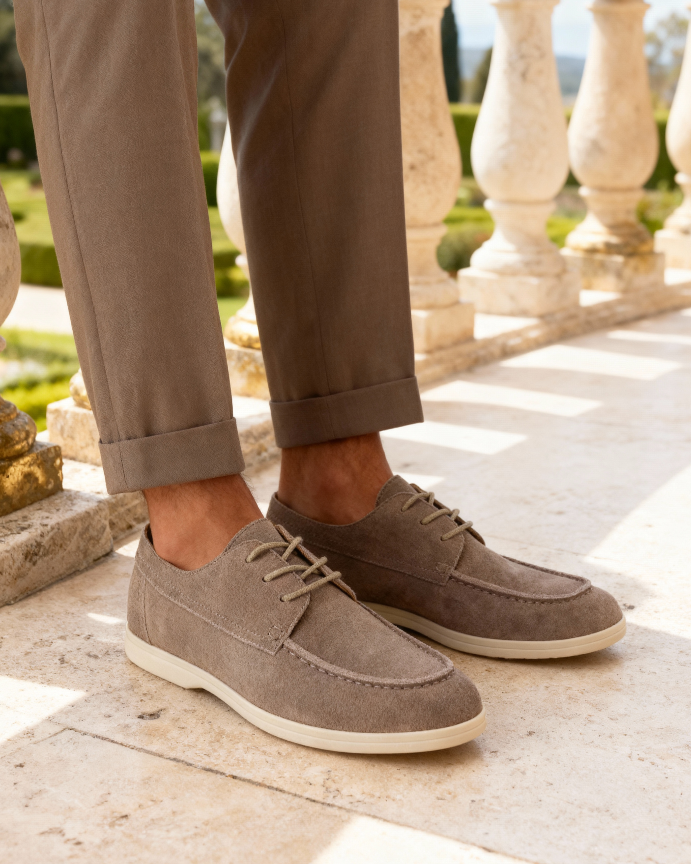 BRAIN™ | Suede lace-up shoes