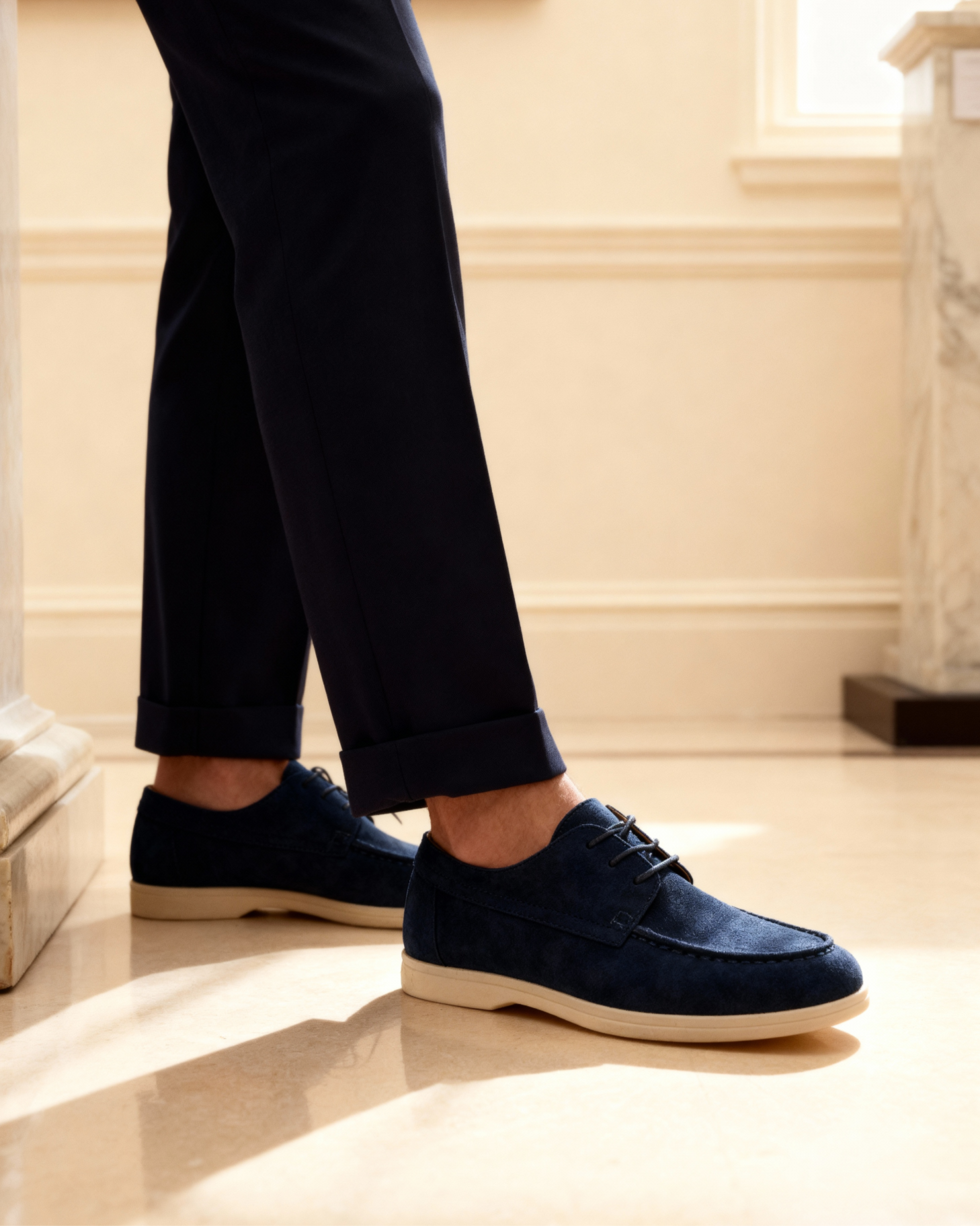 BRAIN™ | Suede lace-up shoes
