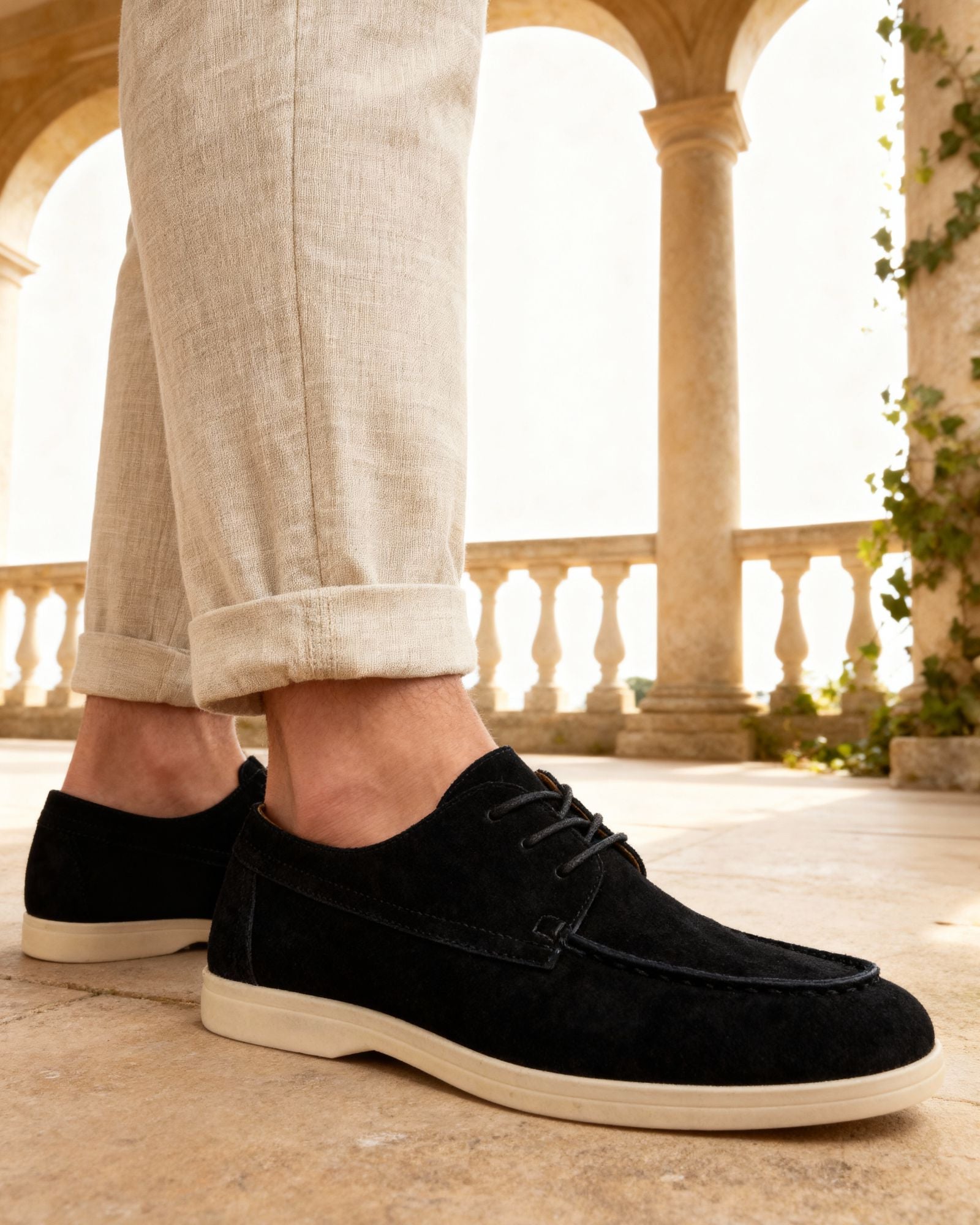 BRAIN™ | Suede lace-up shoes