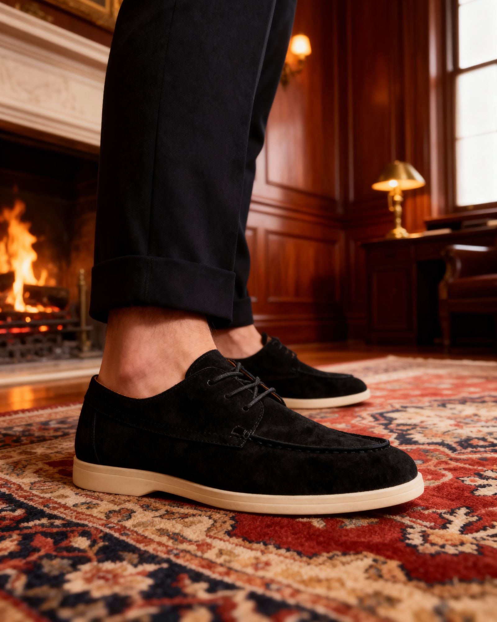 BRAIN™ | Suede lace-up shoes