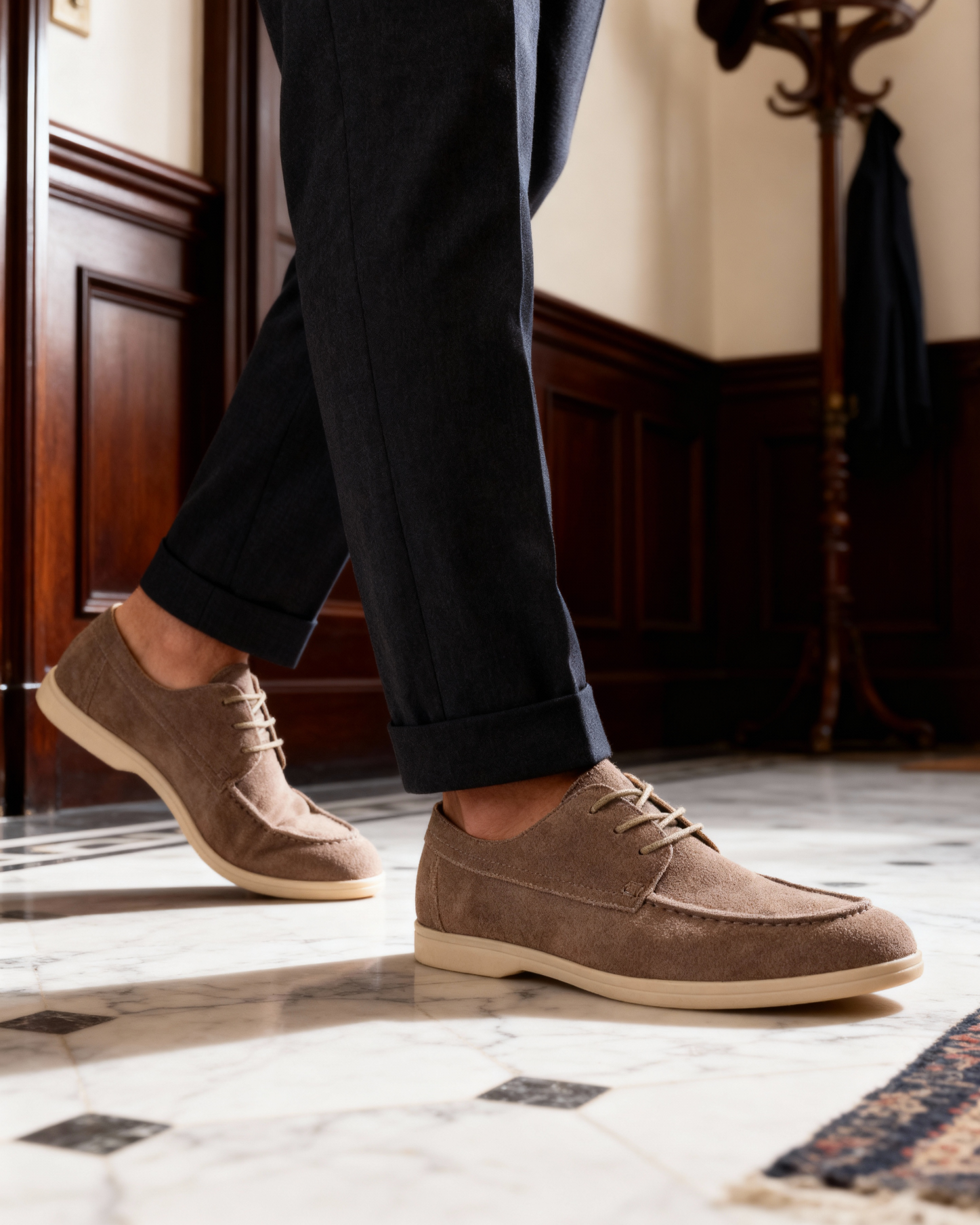 BRAIN™ | Suede lace-up shoes