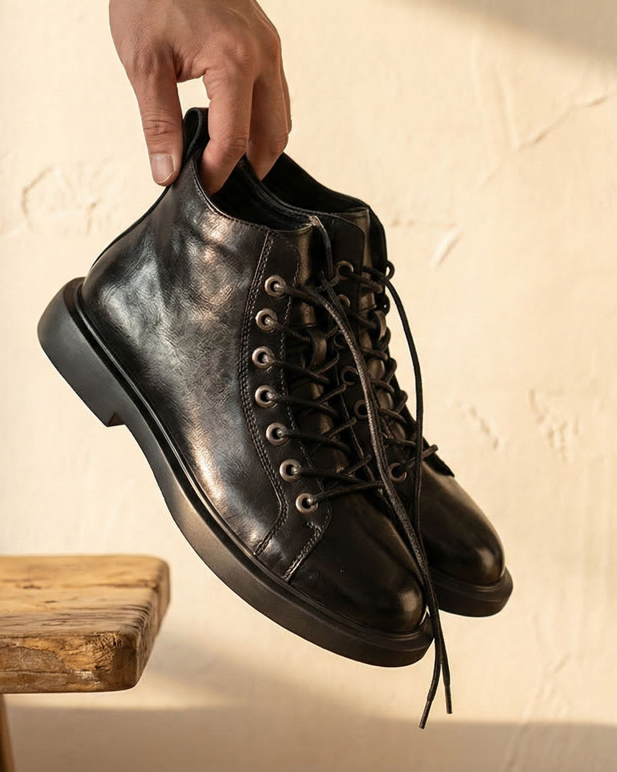 BRIAN™ | Alfonso Leather Boots