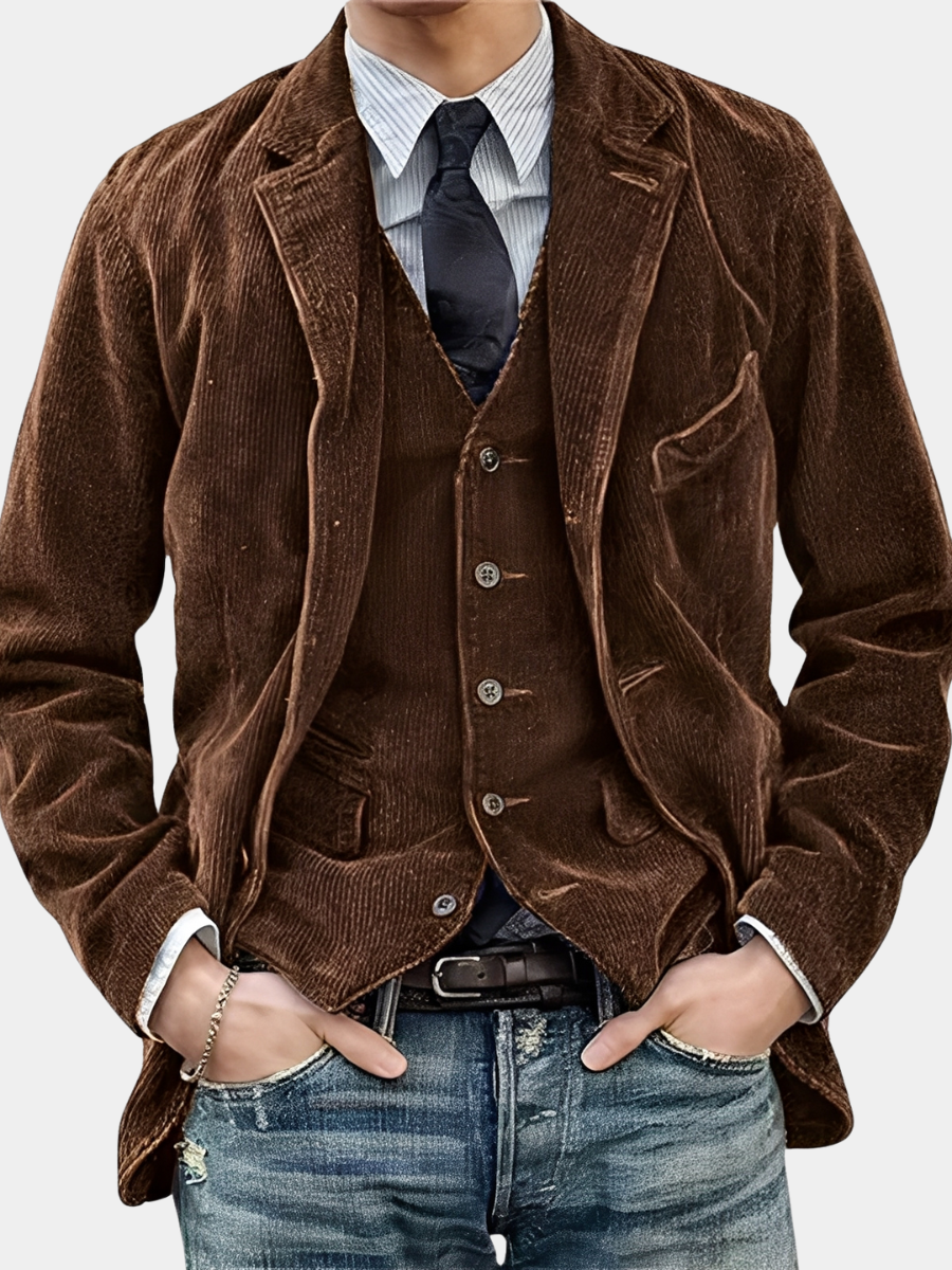 BRIAN™ | ELEGANT VINTAGE JACKET AND VEST
