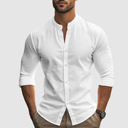 BRIAN™ | Linen-Cotton Shirt