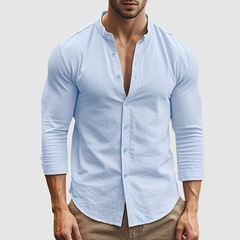 BRIAN™ | Linen-Cotton Shirt