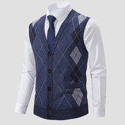 BRAIN™ | Men's Diamond-Knit Lined Vest