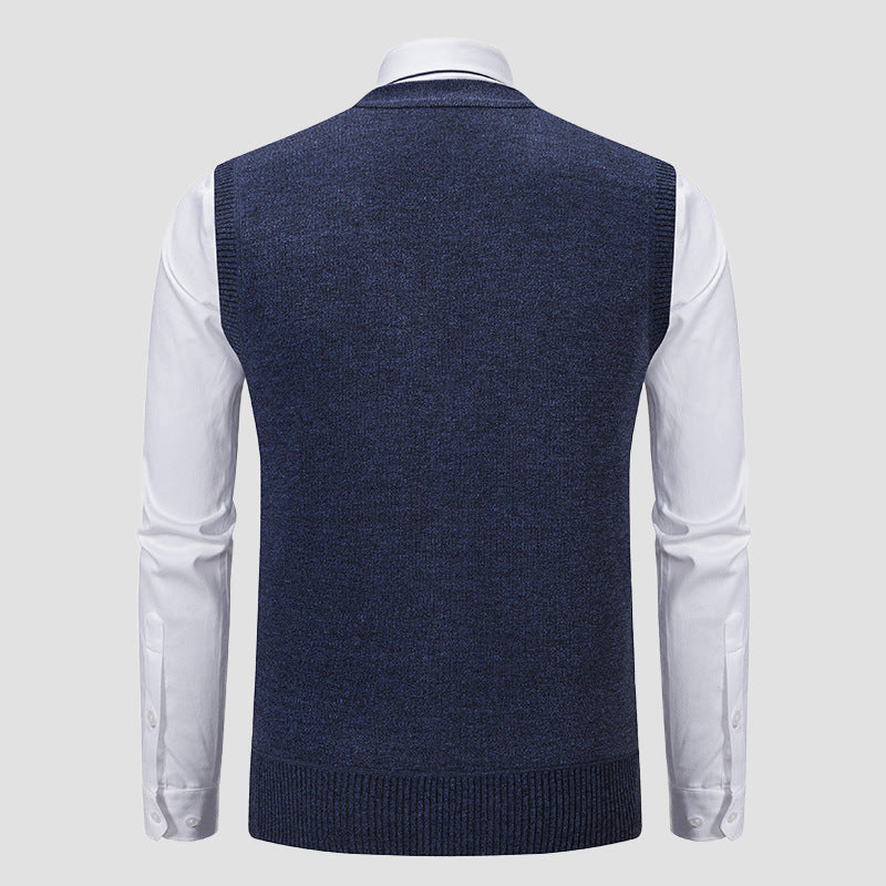 BRAIN™ | Men's Diamond-Knit Lined Vest