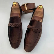 BRAIN™ | Men's Vegan Suede Slip-On Loafers