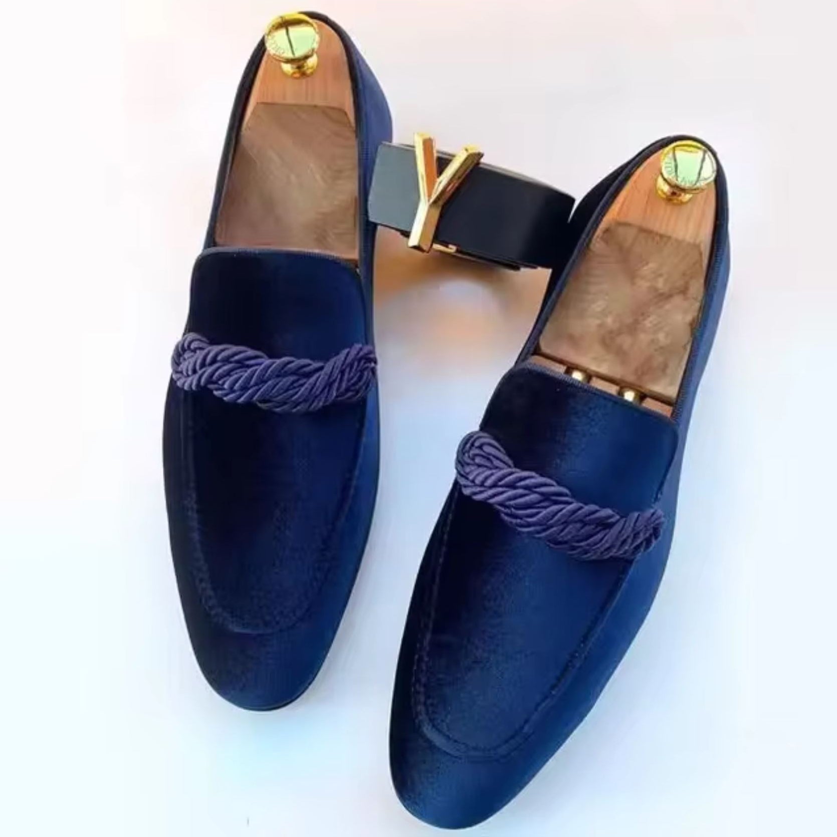 BRAIN™ | Men's Vegan Suede Slip-On Loafers