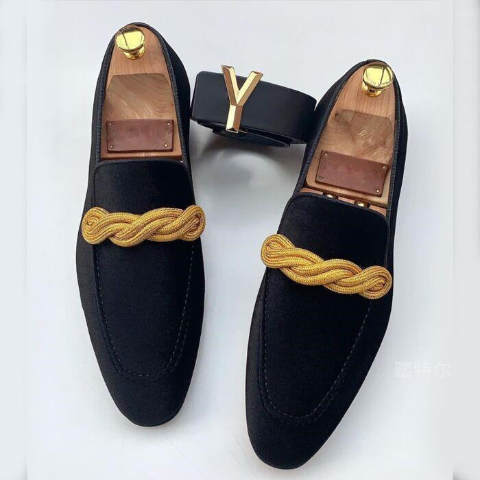 BRAIN™ | Men's Vegan Suede Slip-On Loafers