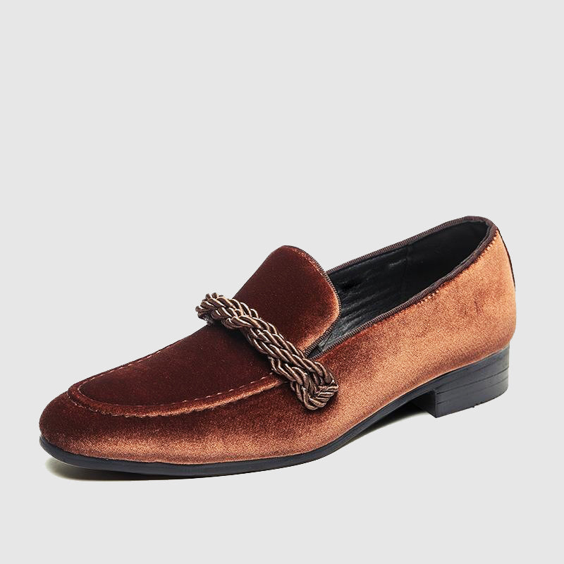 BRAIN™ | Men's Vegan Suede Slip-On Loafers