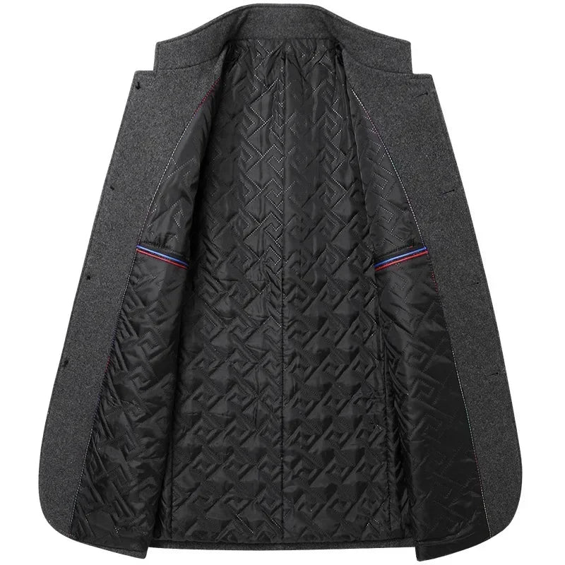 BRIAN™ | Men's Tailored Wool-Blend Overcoat