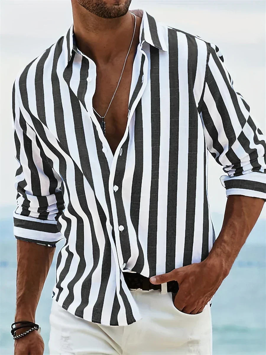 BRAIN™ | Striped Shirt