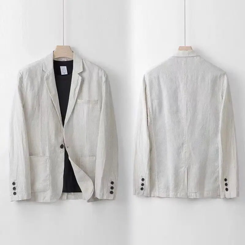 BRAIN™ | Men's Linen-Cotton Suit