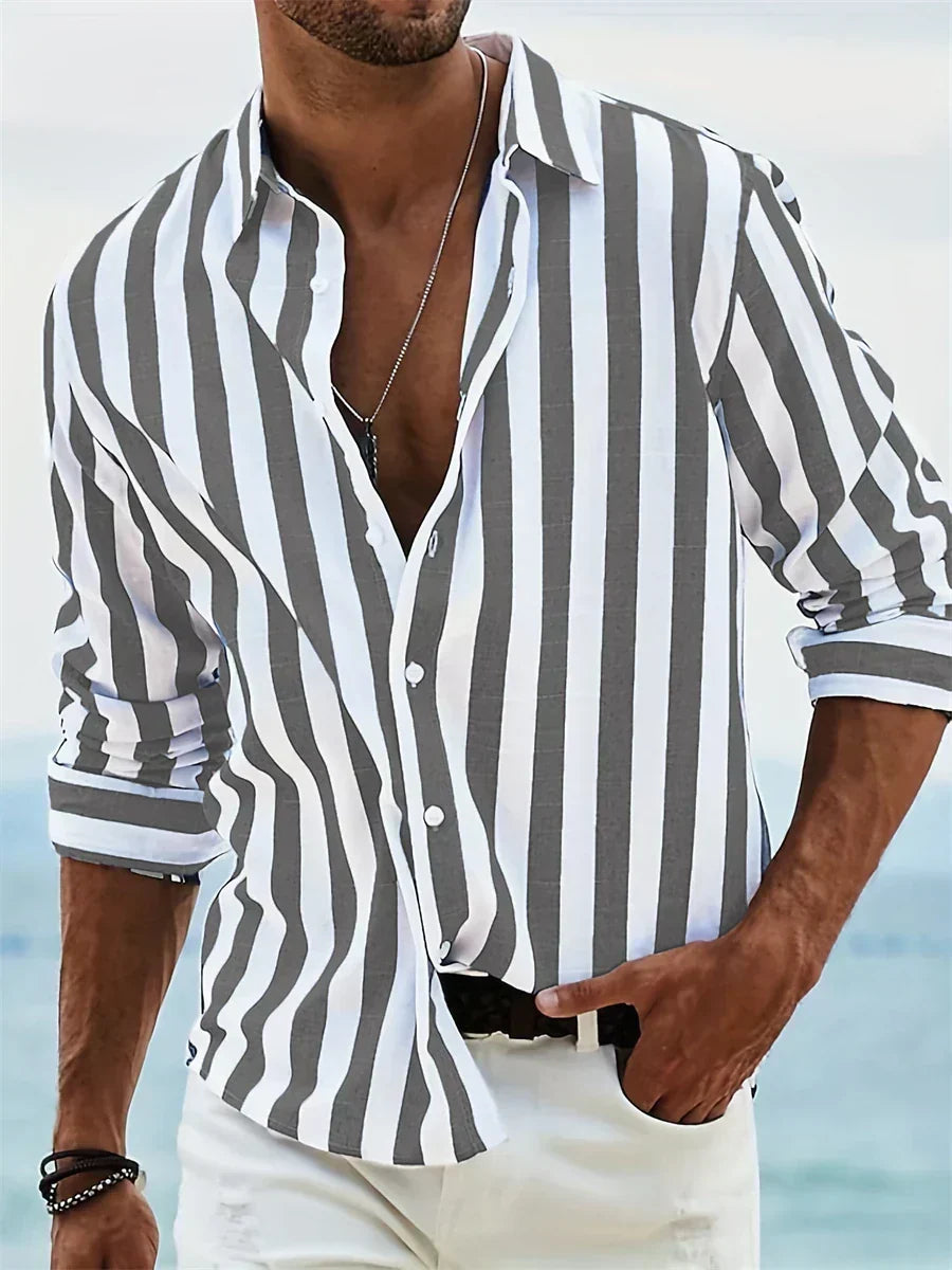BRAIN™ | Striped Shirt