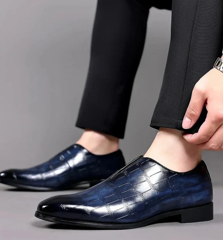 BRIAN™ | Men's Patterned Dress Shoes