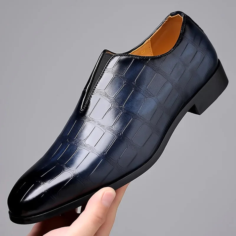 BRIAN™ | Men's Patterned Dress Shoes