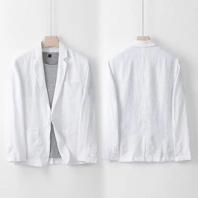 BRAIN™ | Men's Linen-Cotton Suit