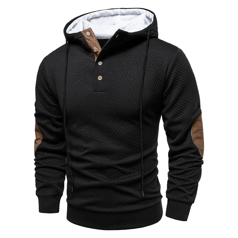 BRAIN™ | HALF-BUTTON SWEATER