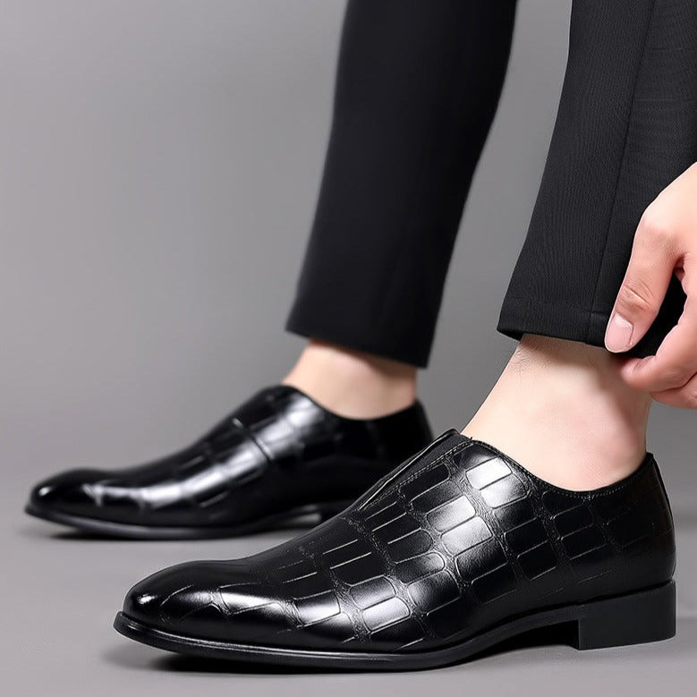 BRIAN™ | Men's Patterned Dress Shoes