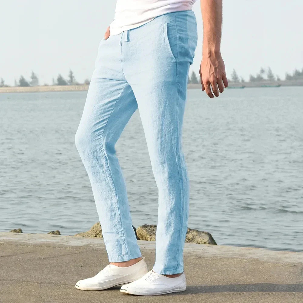 BRAIN™ | LIGHTWEIGHT LINEN PANTS