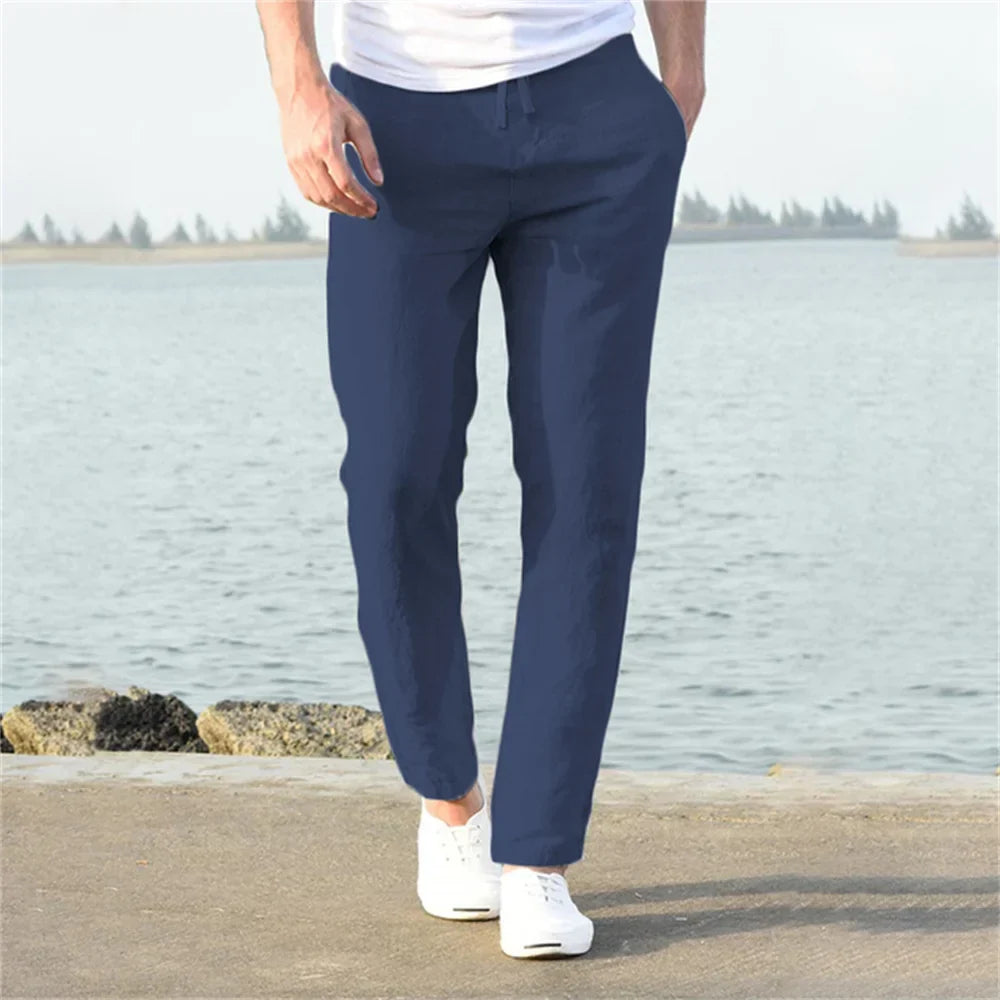 BRAIN™ | LIGHTWEIGHT LINEN PANTS