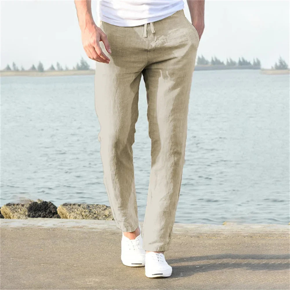 BRAIN™ | LIGHTWEIGHT LINEN PANTS