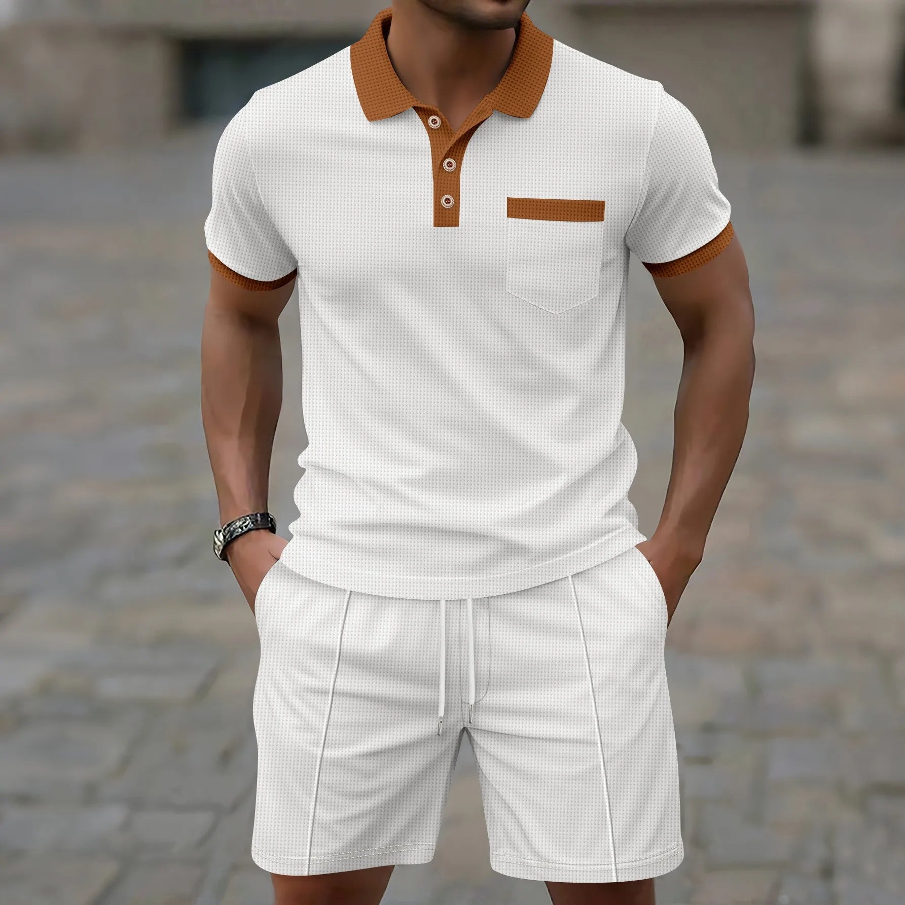 BRAIN™ | Men's Coordinated Polo Set