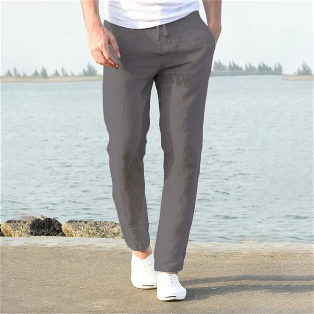 BRAIN™ | LIGHTWEIGHT LINEN PANTS