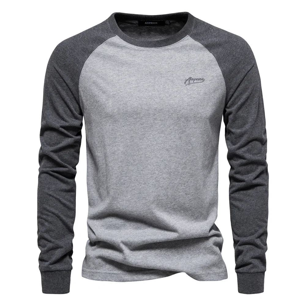 BRIAN™ | Men's Raglan Long-Sleeve T-Shirt