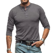 BRIAN™ | Men's Slim-Fit Henley Tee