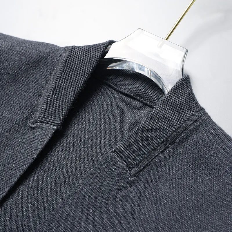 BRIAN™ | Four-Bar Knit Blazer