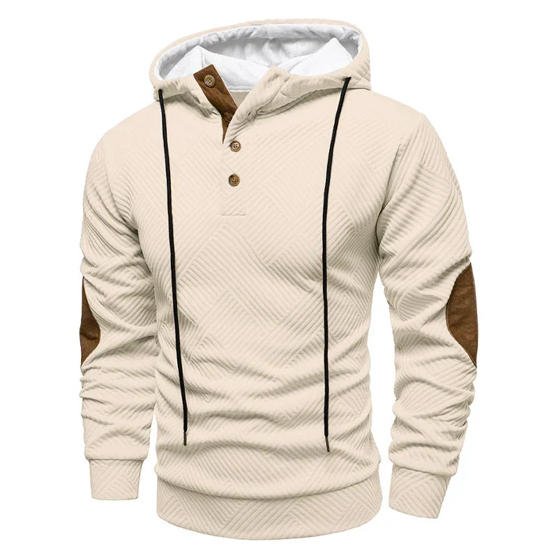 BRAIN™ | HALF-BUTTON SWEATER