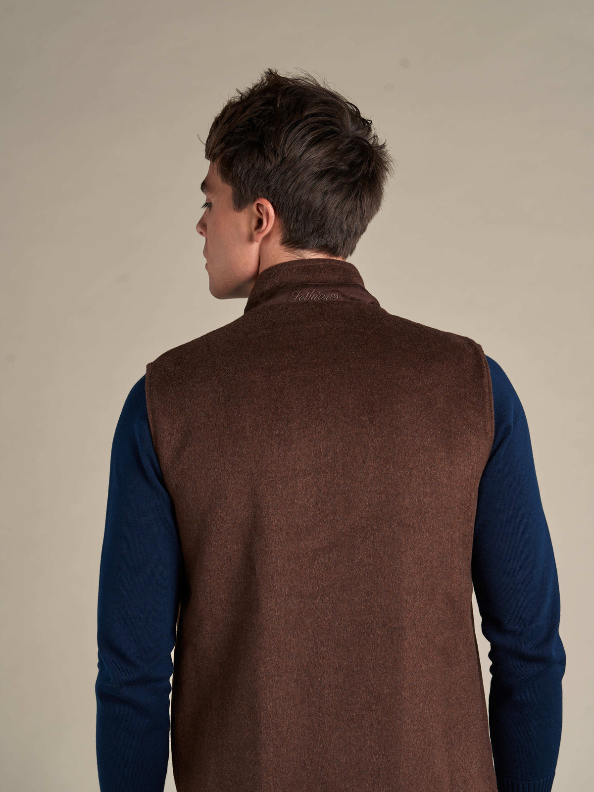 BRIAN™ | Reversible Wool Vest