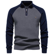 BRAIN™ | QUARTER ZIP SWEATER FOR MEN
