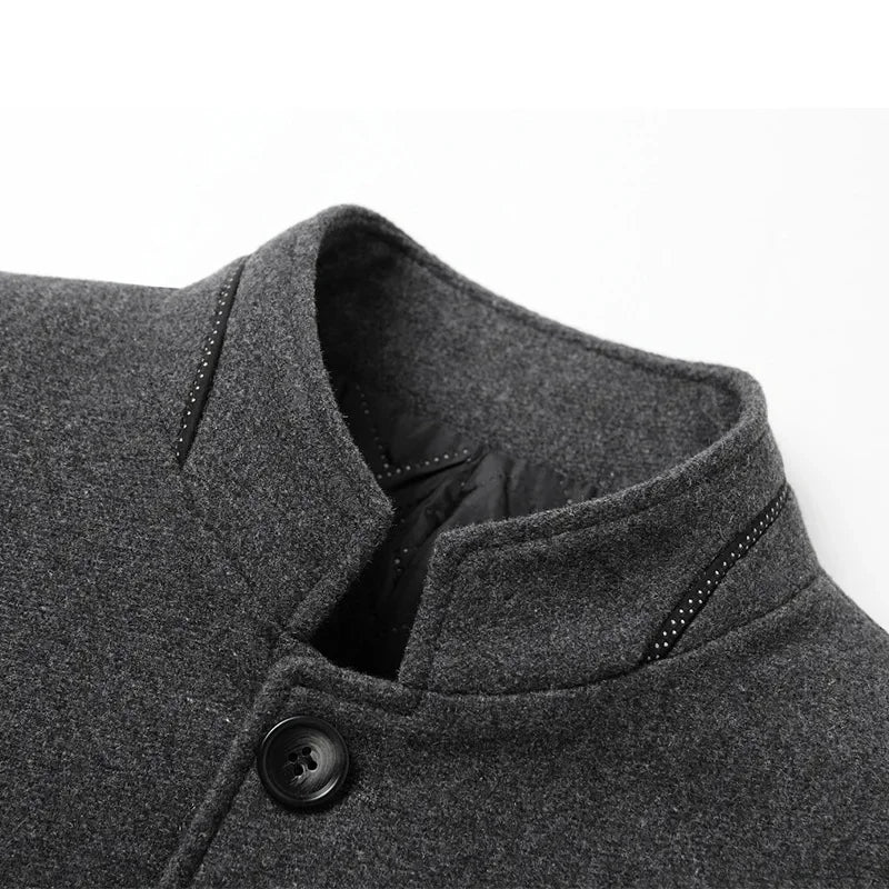 BRIAN™ | Men's Tailored Wool-Blend Overcoat