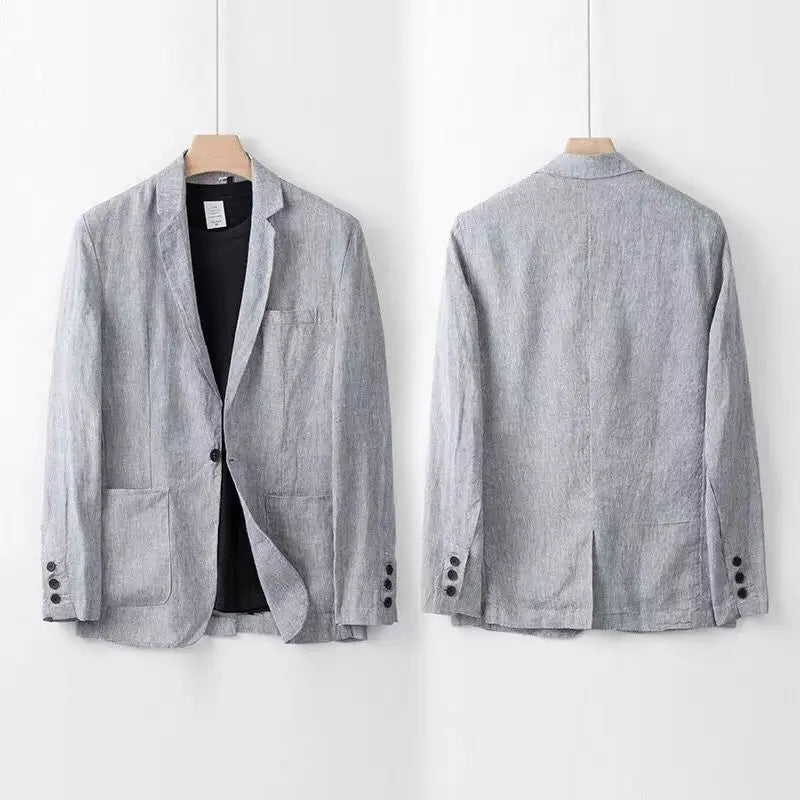 BRAIN™ | Men's Linen-Cotton Suit