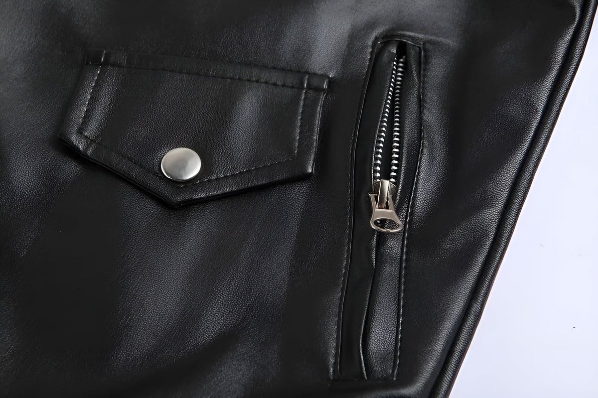 BRIAN™ | Leather Jacket
